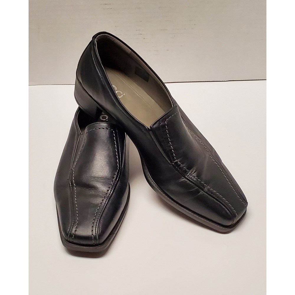 Ecco Womens Loafer Pump Navy Blue Size 7.5 - Picture 4 of 6